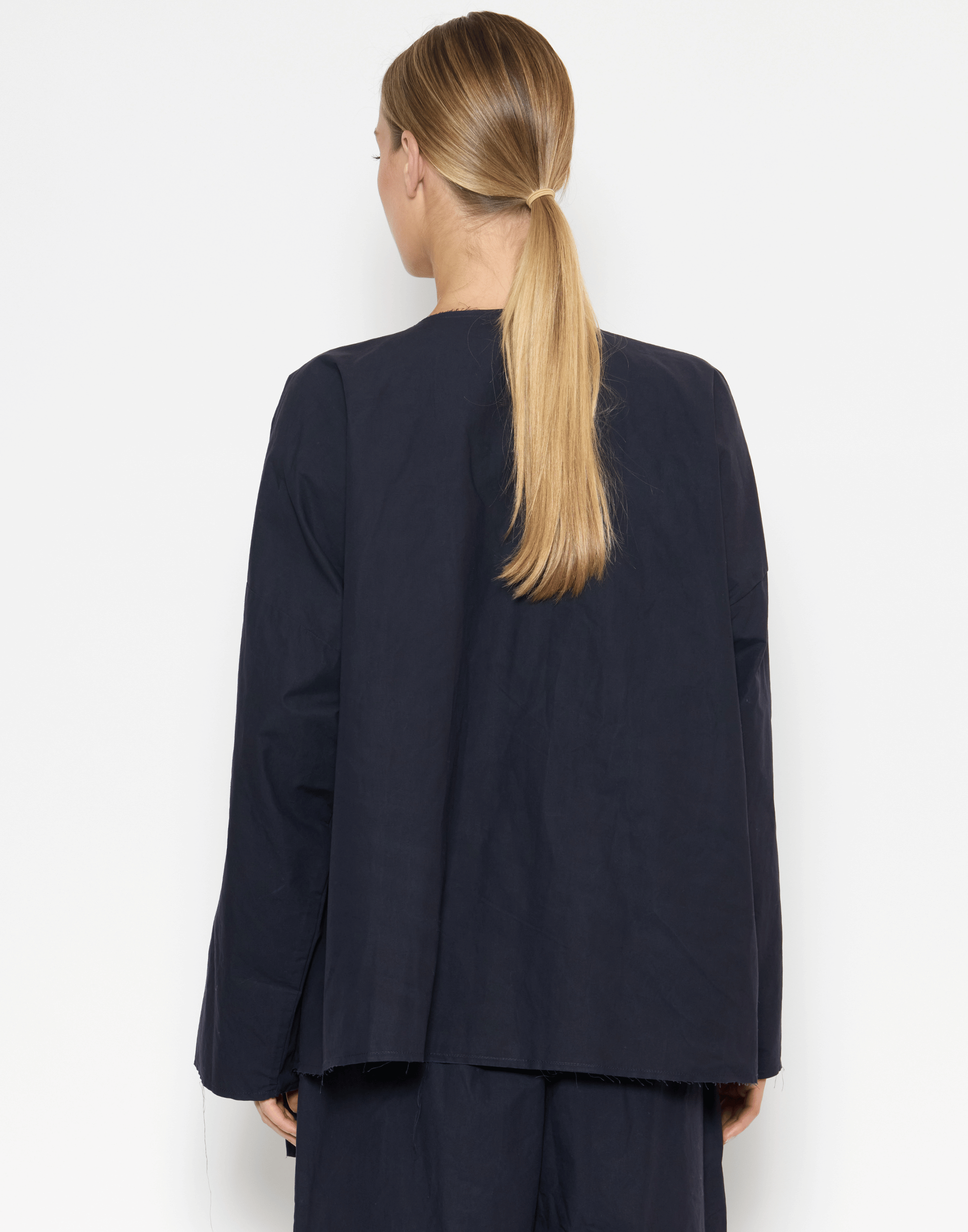 Dark Indigo Waxed Cotton Jacket