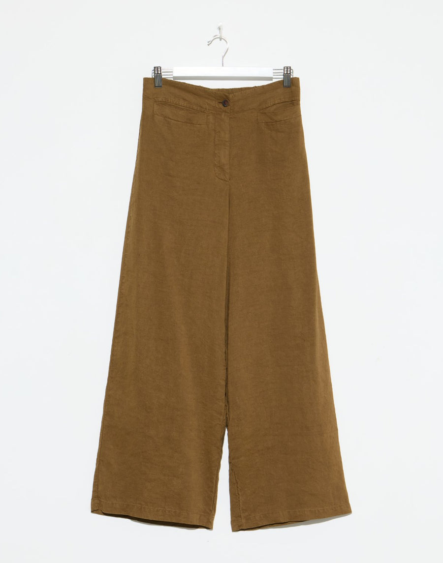 Hazel Linen & Silk Prunella Pants