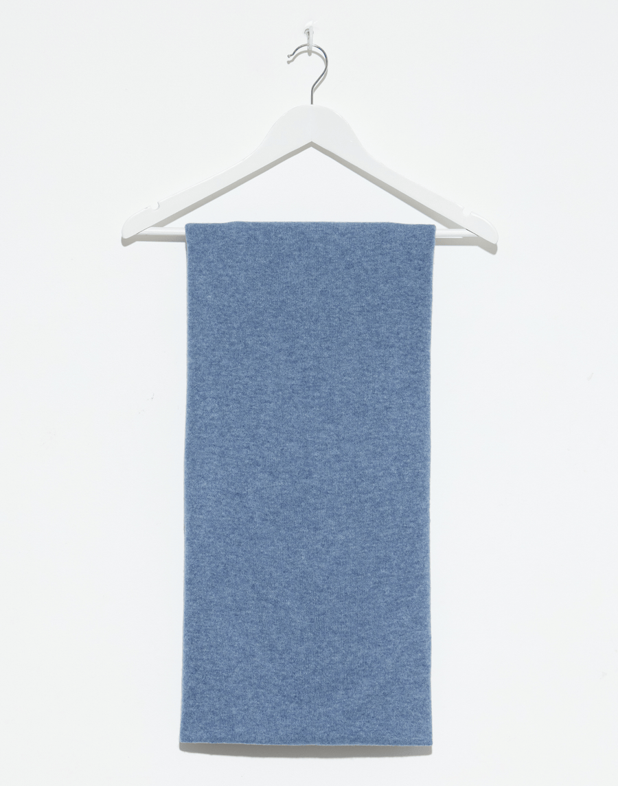 Denim Cashmere Oversized Travel Wrap