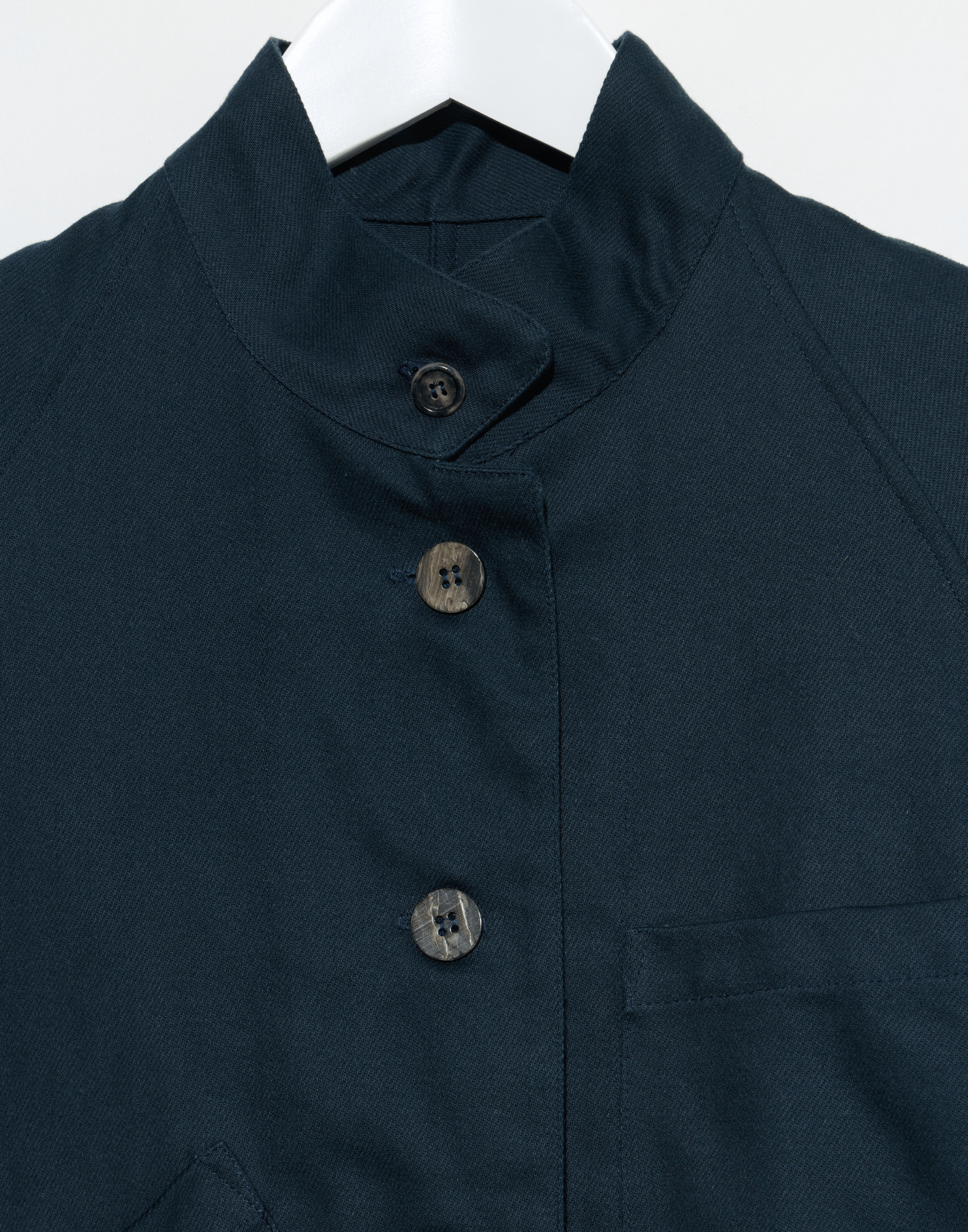 Navy Cotton Twill Train Drivers Jacket