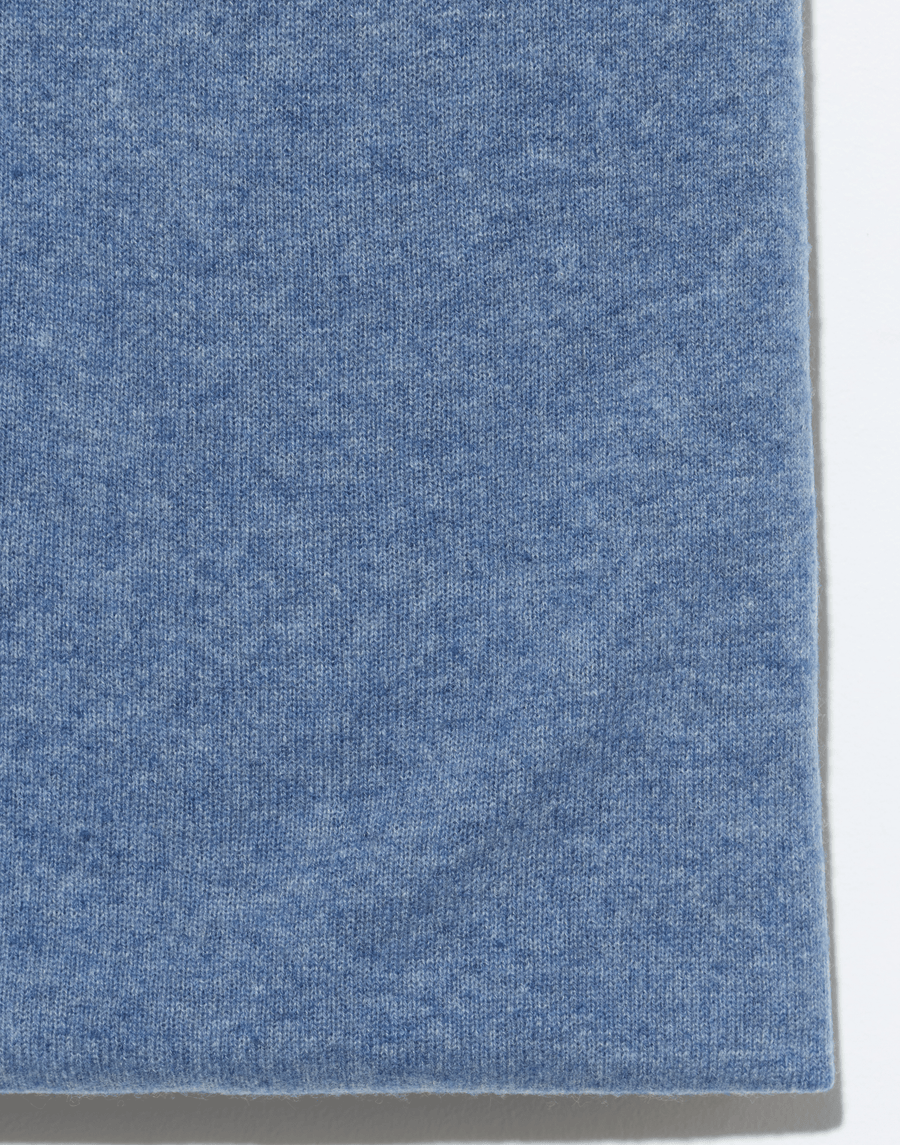 Denim Cashmere Oversized Travel Wrap