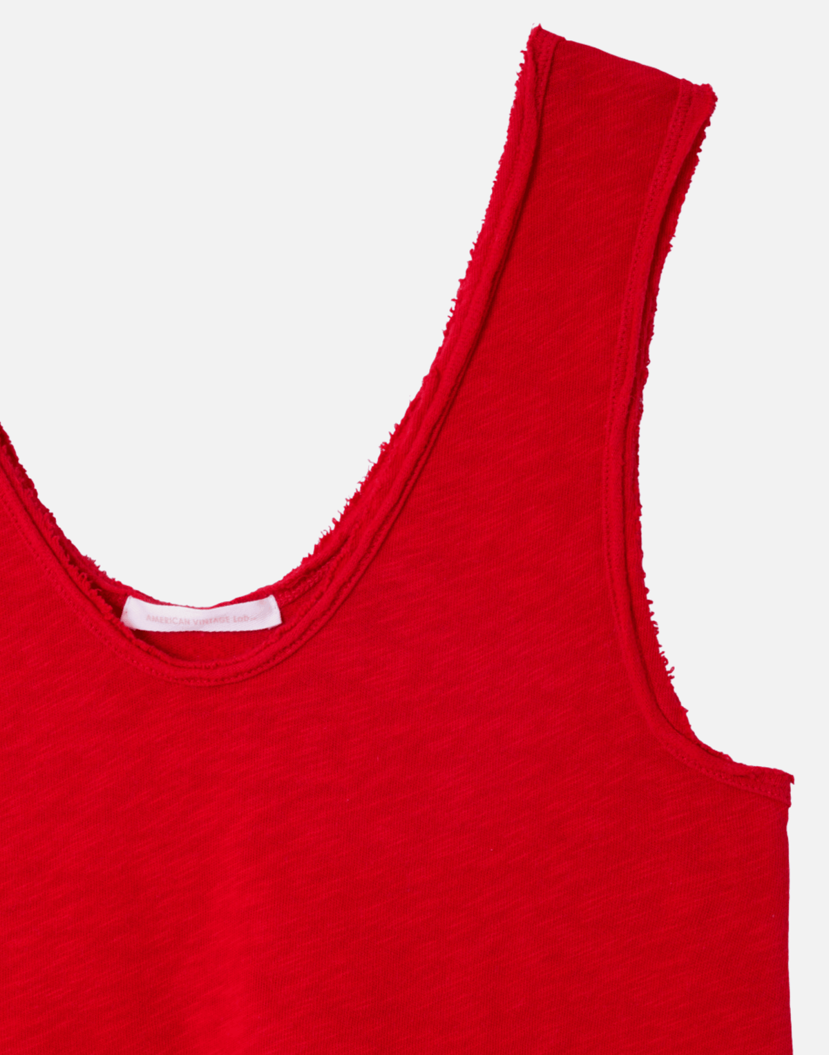 Tomato Red Cotton Sonoma Tank Top