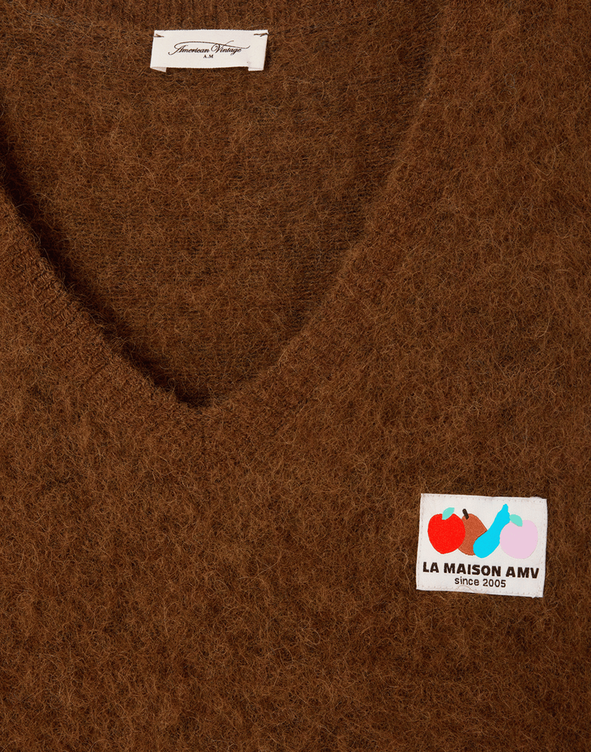 Chestnut Alpaca Blend Nenybay Pullover