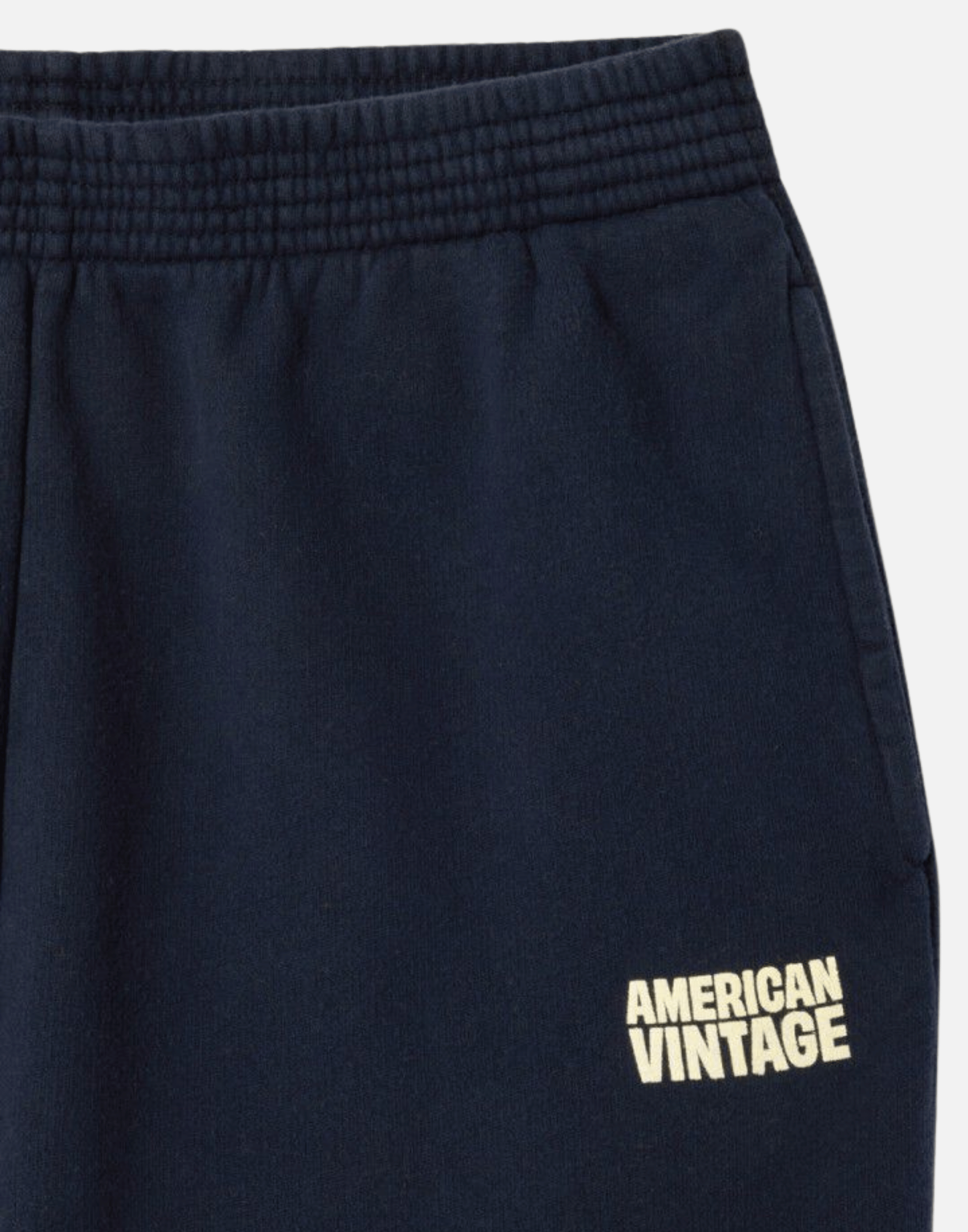 Vintage Navy Cotton Plizzy Track Pants