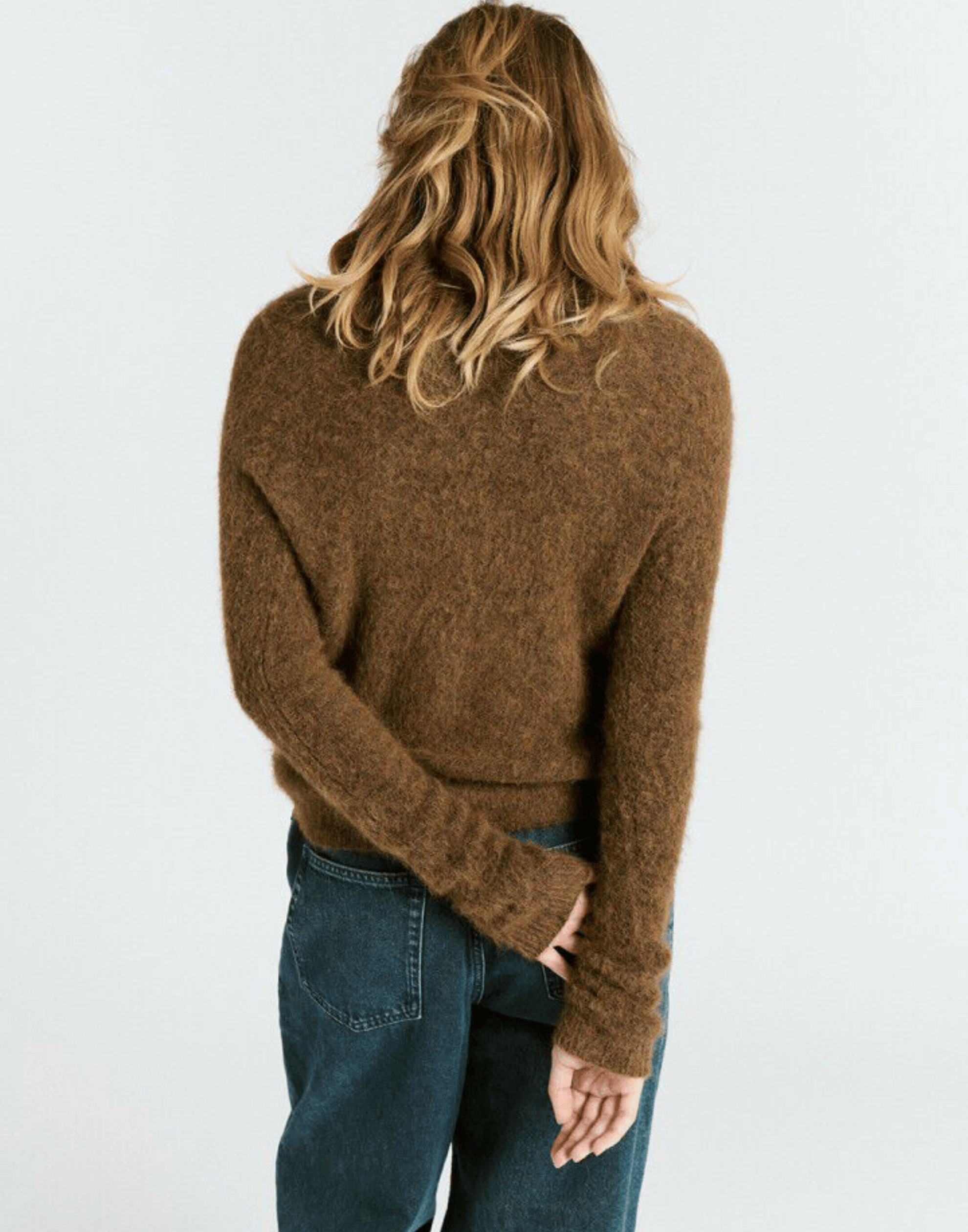 Chestnut Alpaca Blend Nenybay Pullover