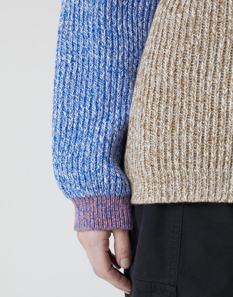Multicoloured Cotton Chunky Cardigan