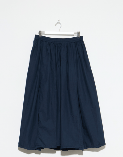 Dark Navy Cotton Ulla Skirt