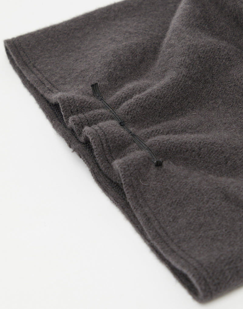 Dark Grey Taiga Long E Wool Beanie