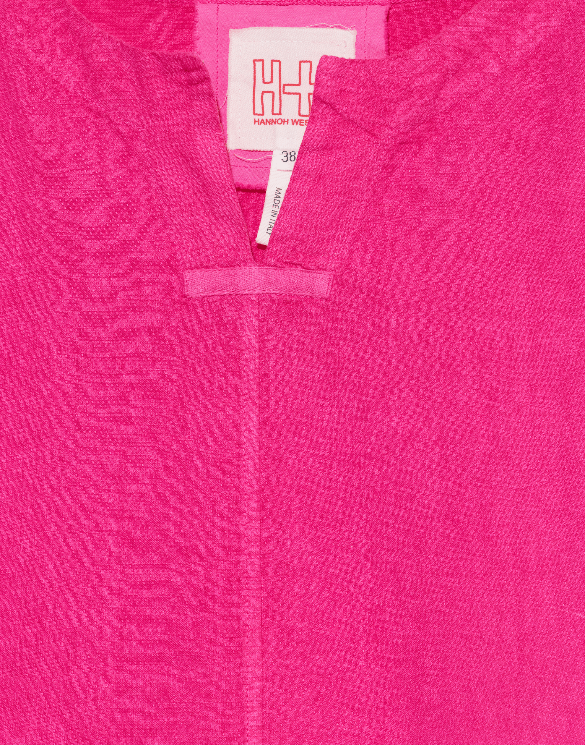 Fuchsia Linen Dora Dress