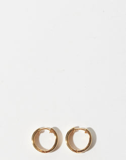 Gold Piper Hoop Earrings