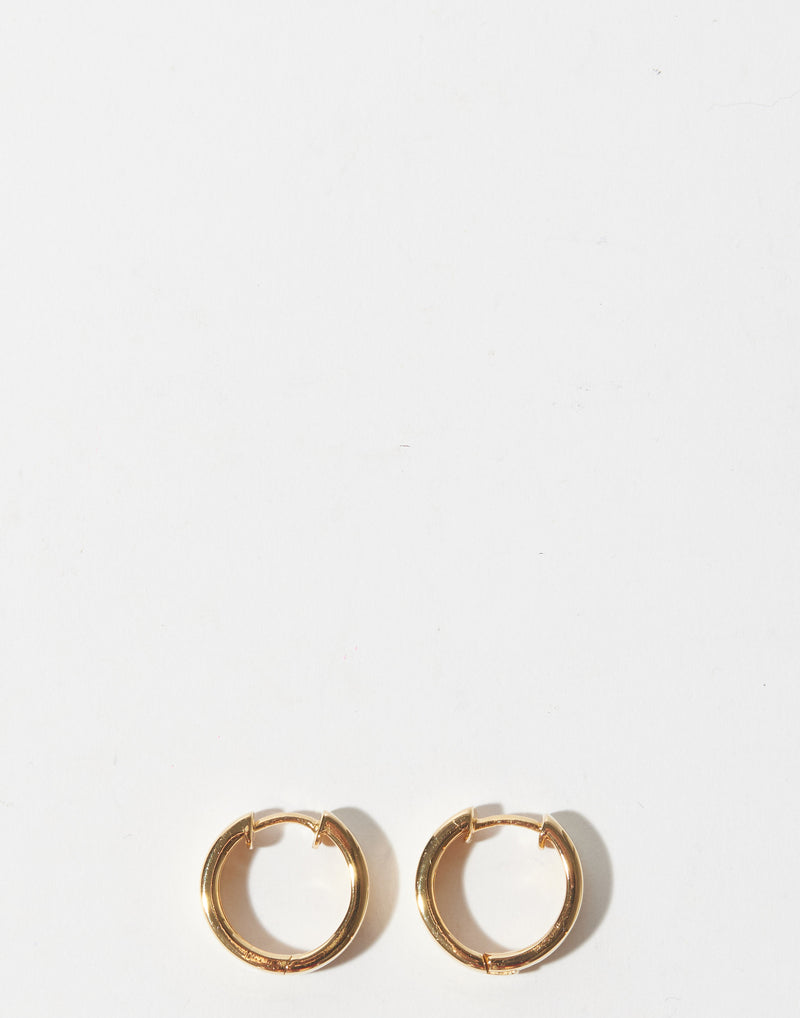 Gold Piper Hoop Earrings