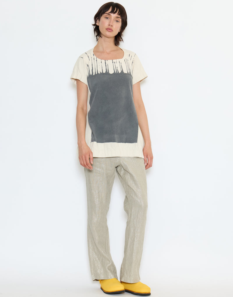 Asteroid Print Cotton T-Shirt