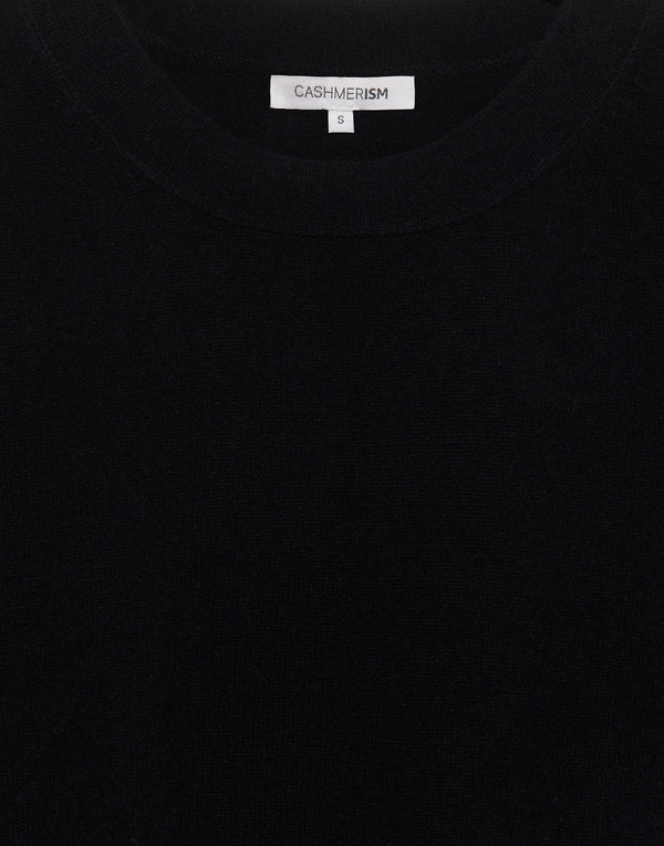 Black Cashmere Tank Top