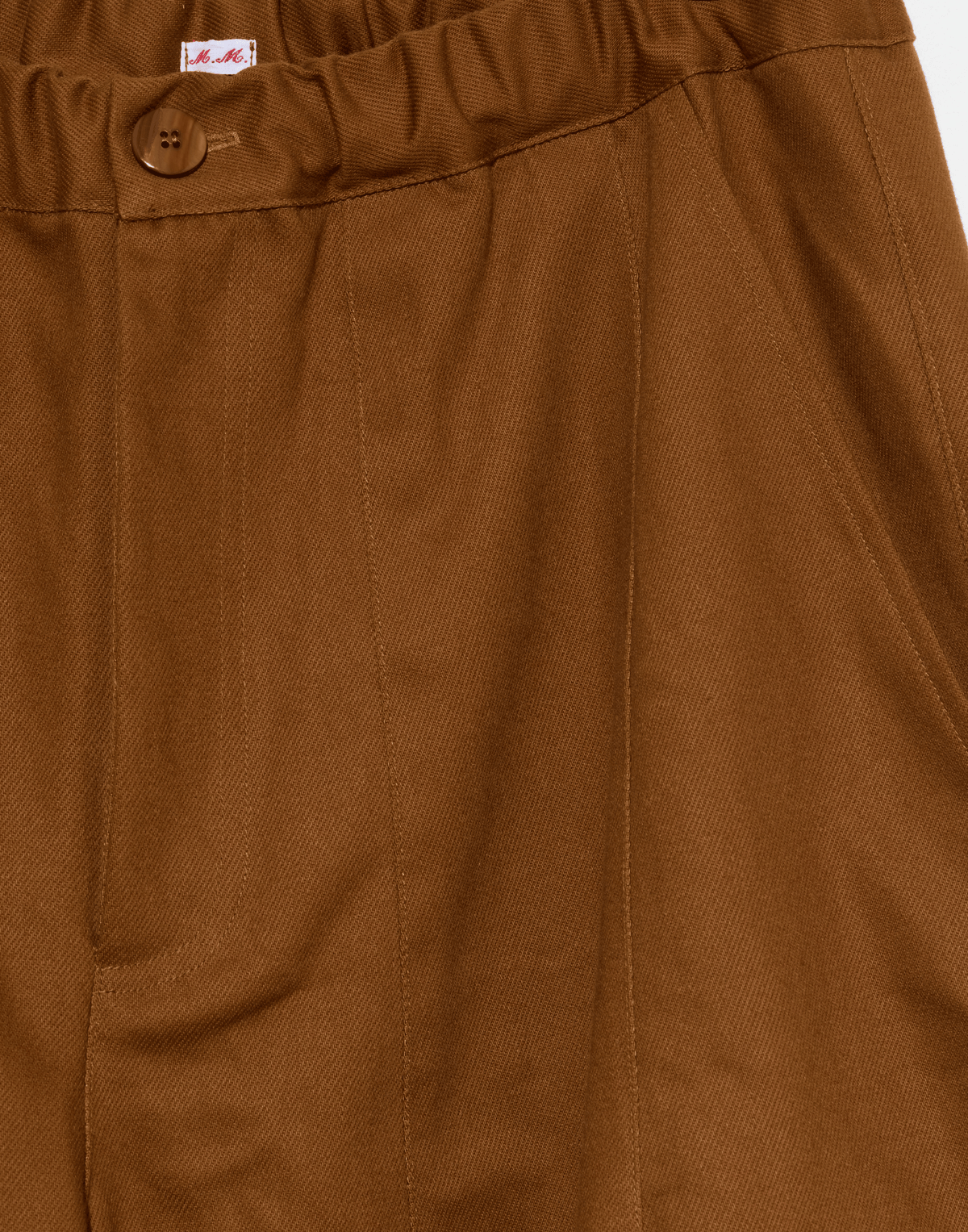 Brick Cotton Twill Stevie Barrel Pants