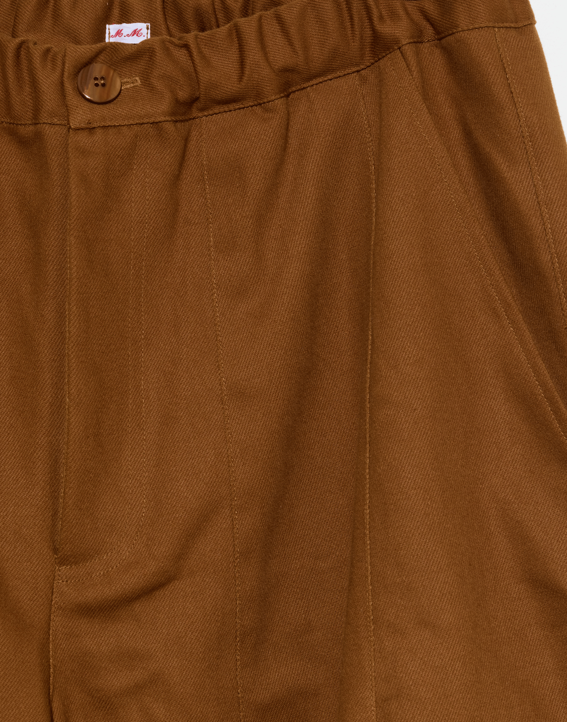 Brick Cotton Twill Stevie Barrel Pants