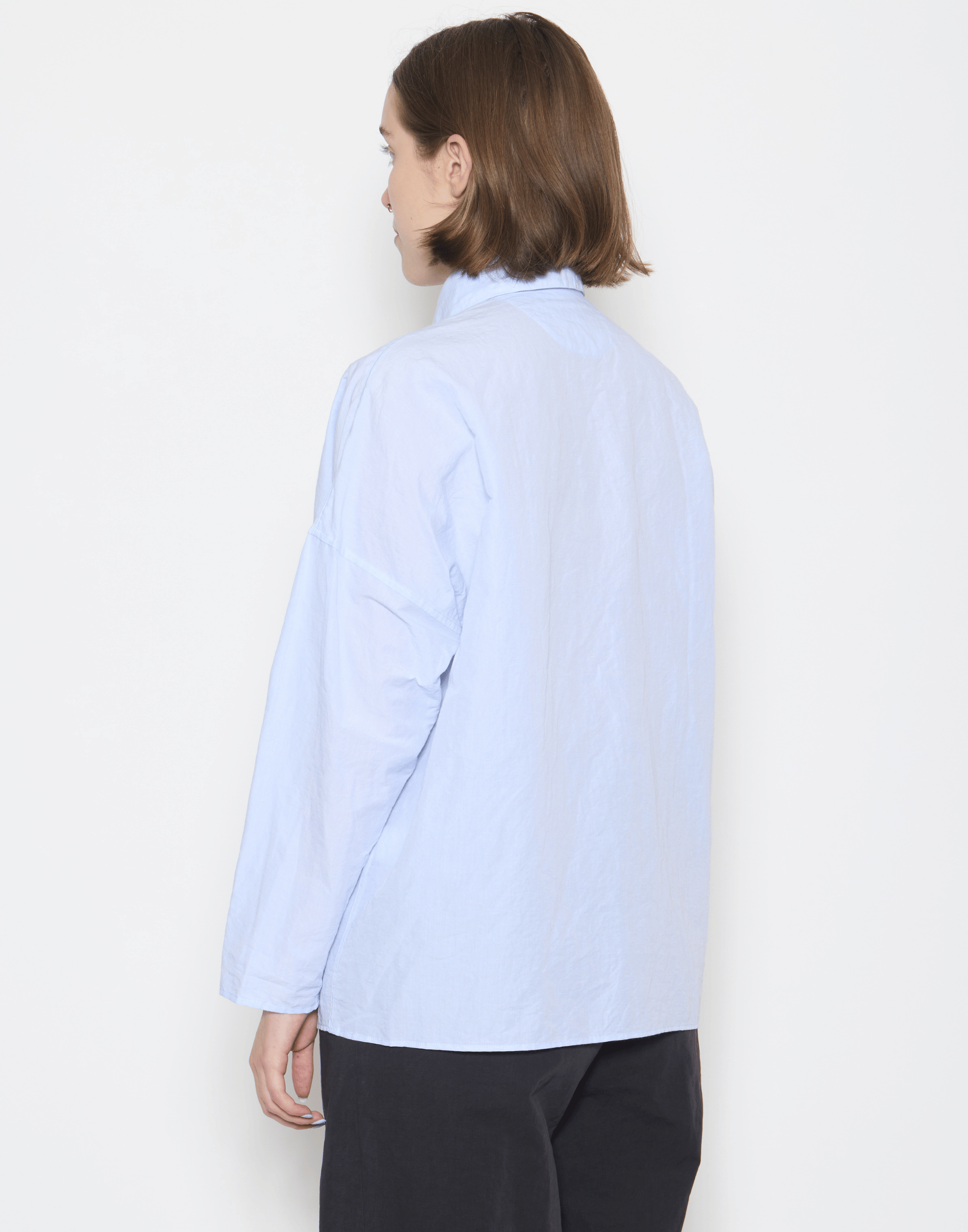 Azur Cotton & Linen Tina Shirt