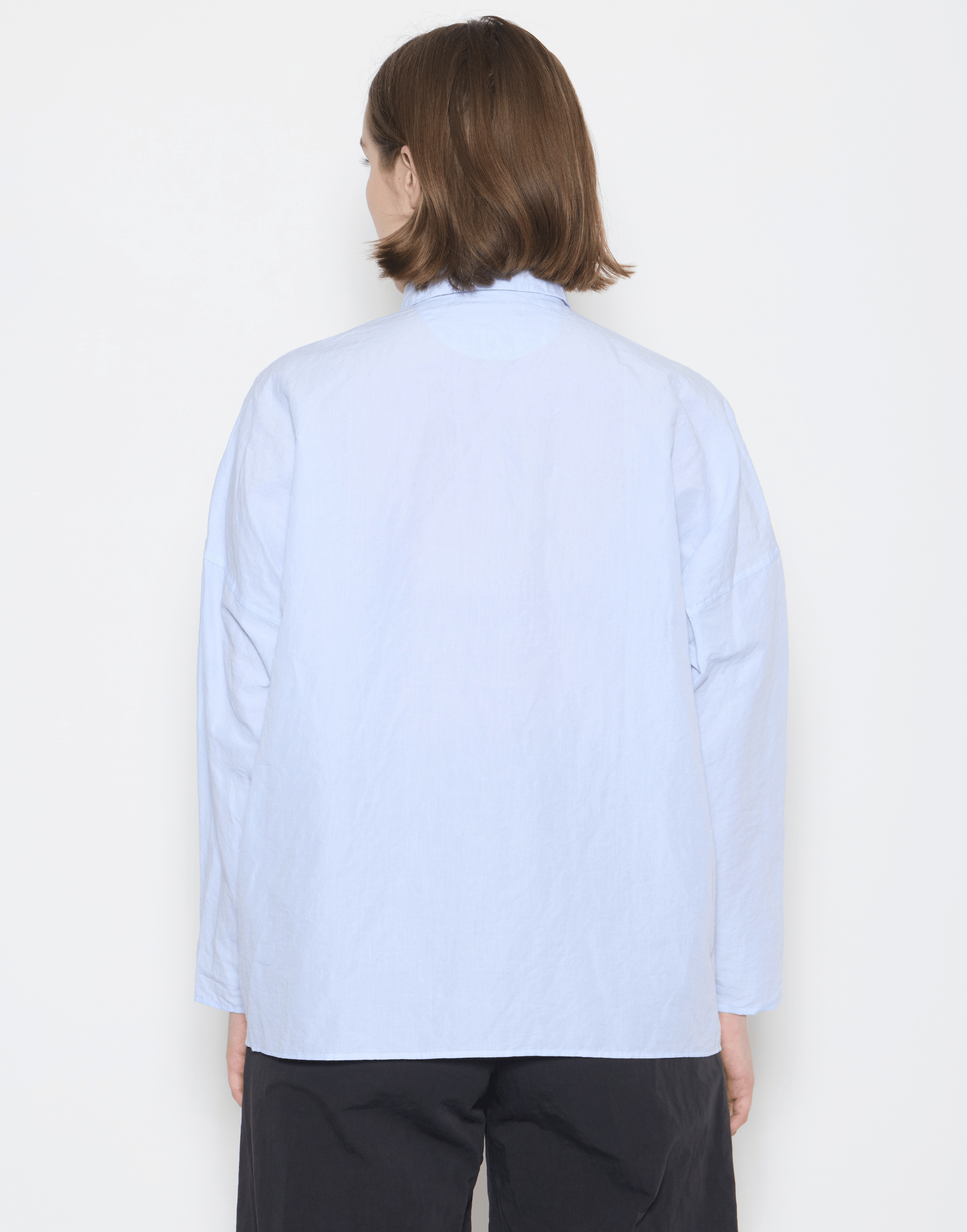 Azur Cotton & Linen Tina Shirt