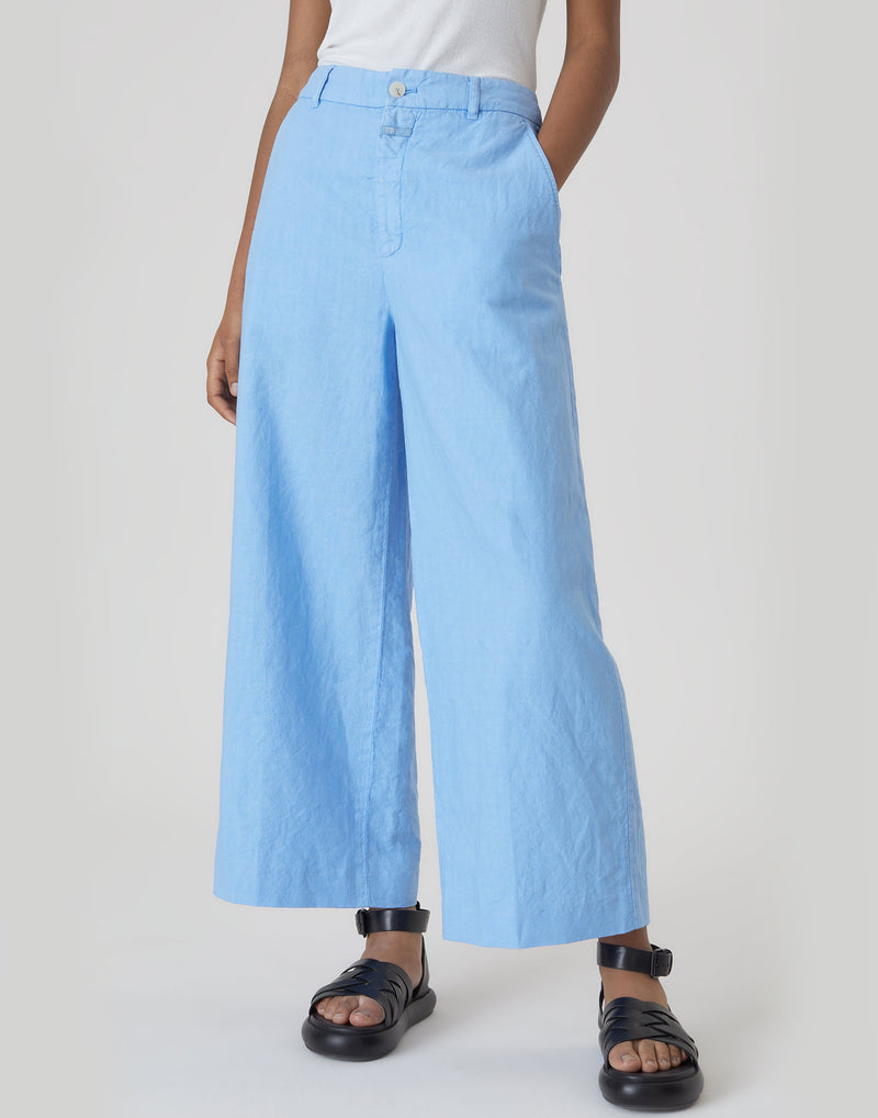 Sky Linen & Cotton Barton Pants