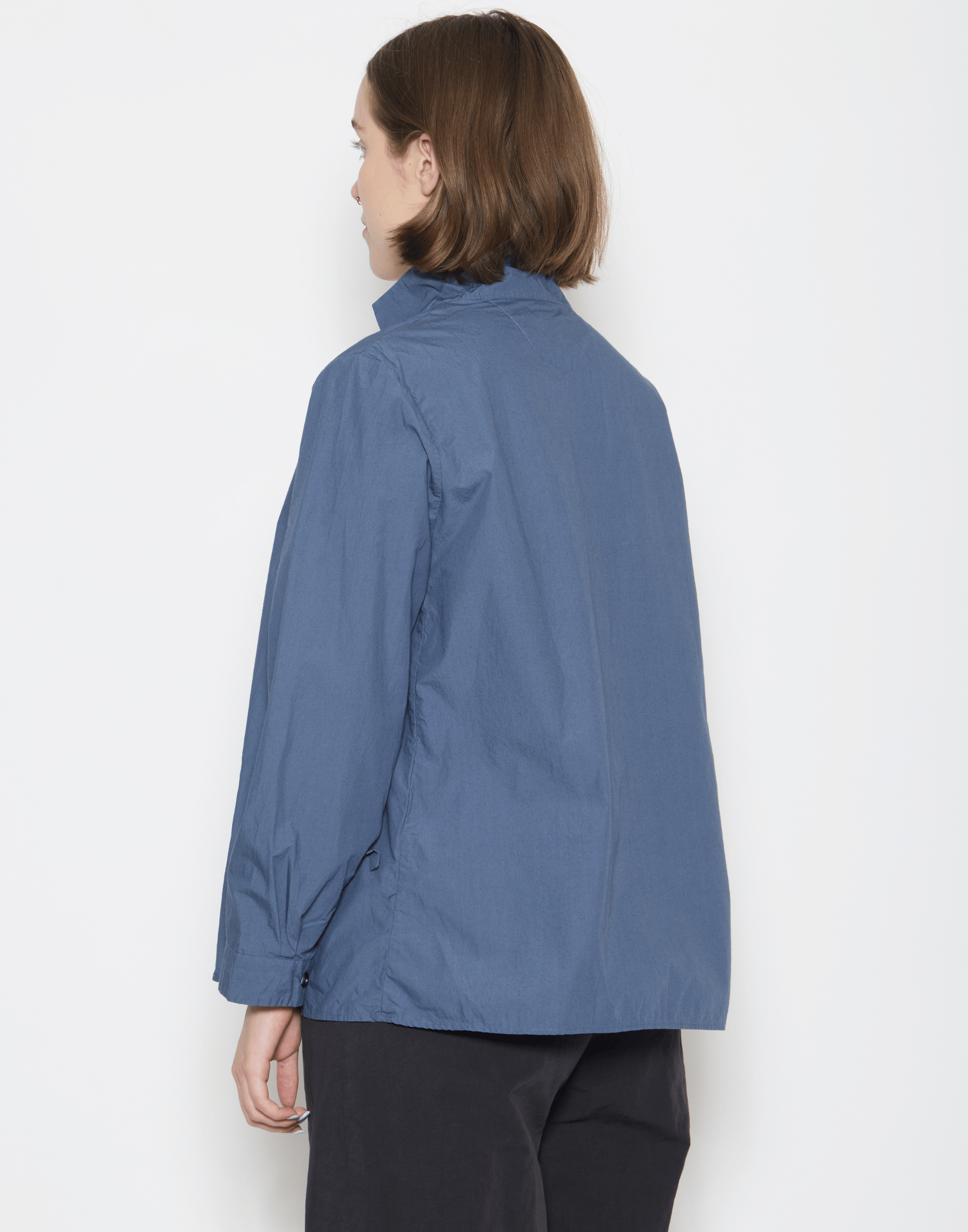 Blue Cotton Jenny Shirt Jacket