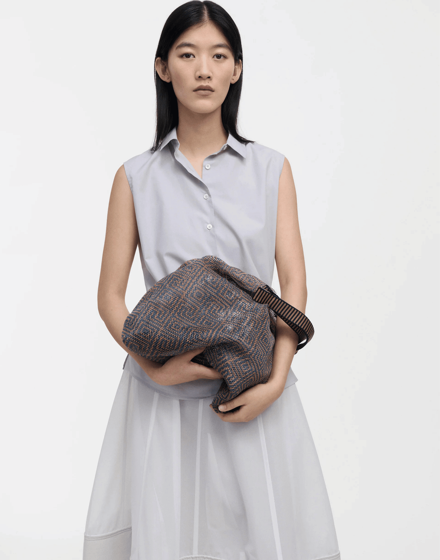 Rosso Small Triangle Udaipur Bag
