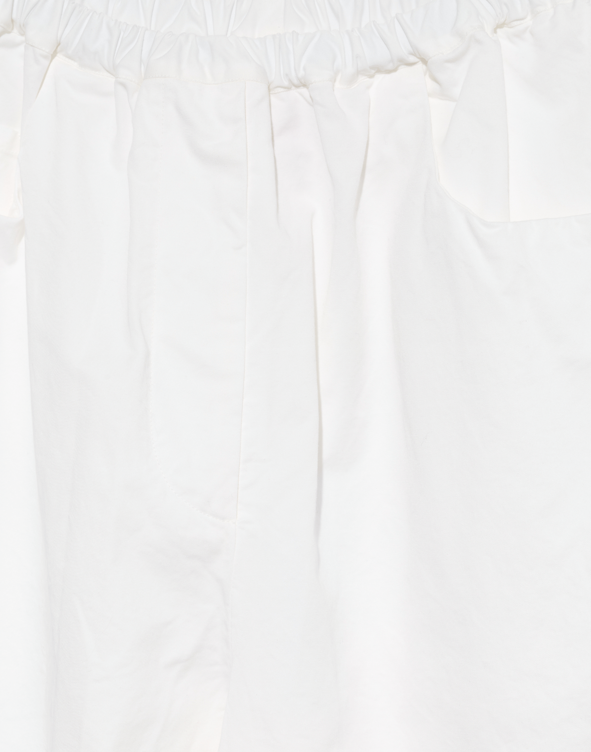 Optic White Cotton Ya Chino Pants