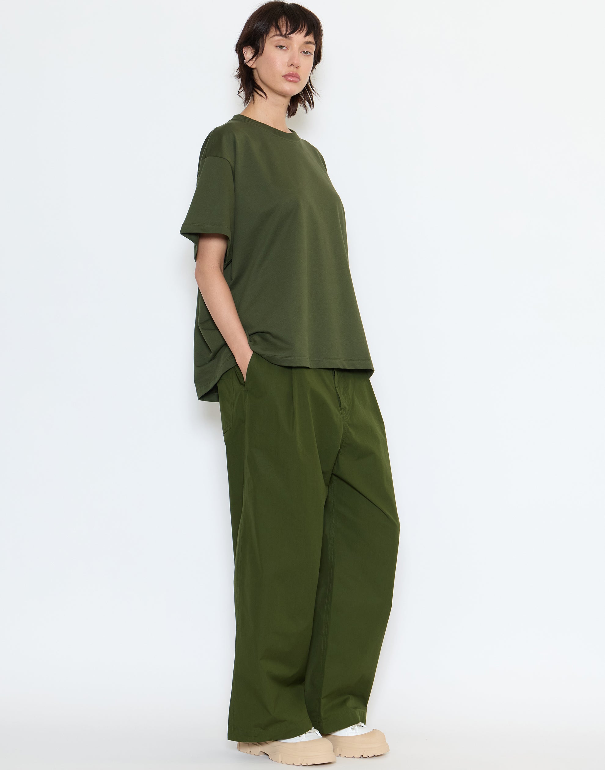 Seaweed Cotton Pasadena Pants