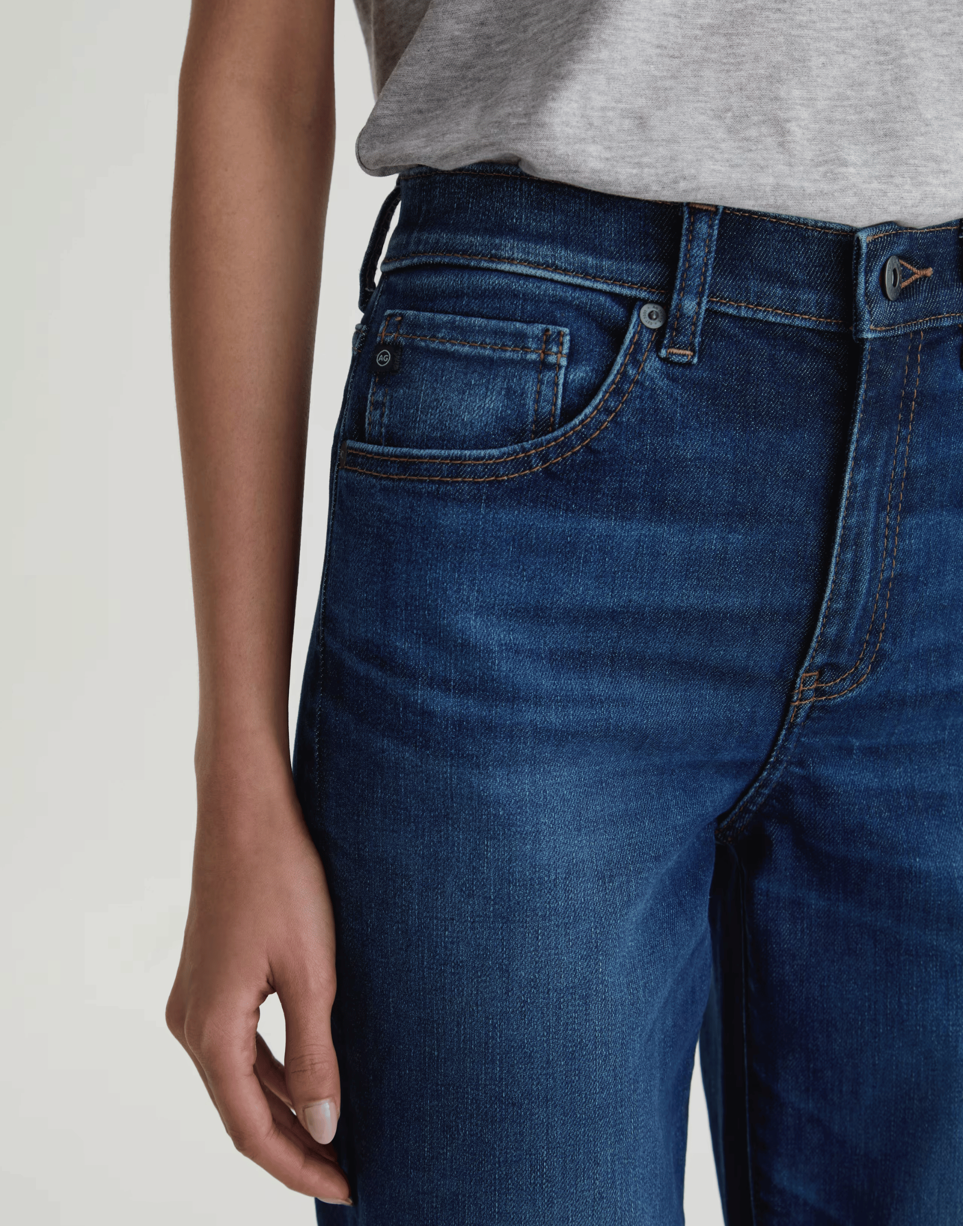 Outspoken Mid-Rise Brinley Crop Jeans