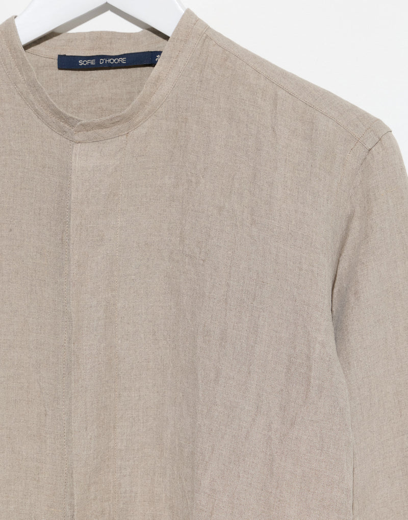 Natural Linen Belgrade Shirt