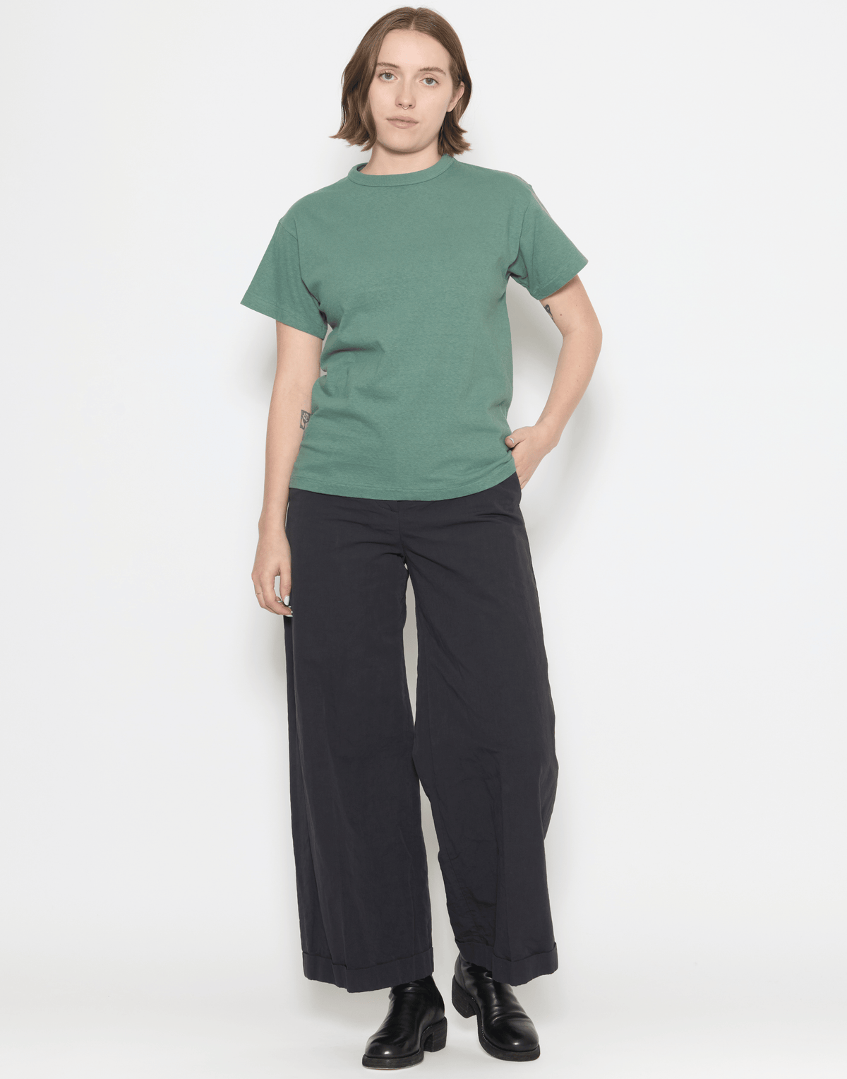 Sage Green Na’Maka’Oh SS T-Shirt