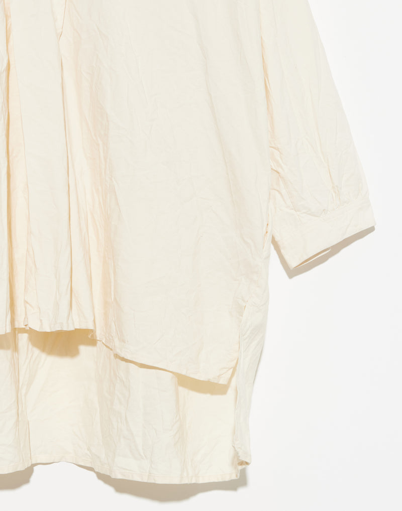 Cream Cotton Kora Lavato Shirt
