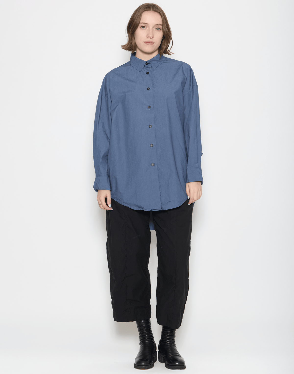 Blue Cotton June Shirt