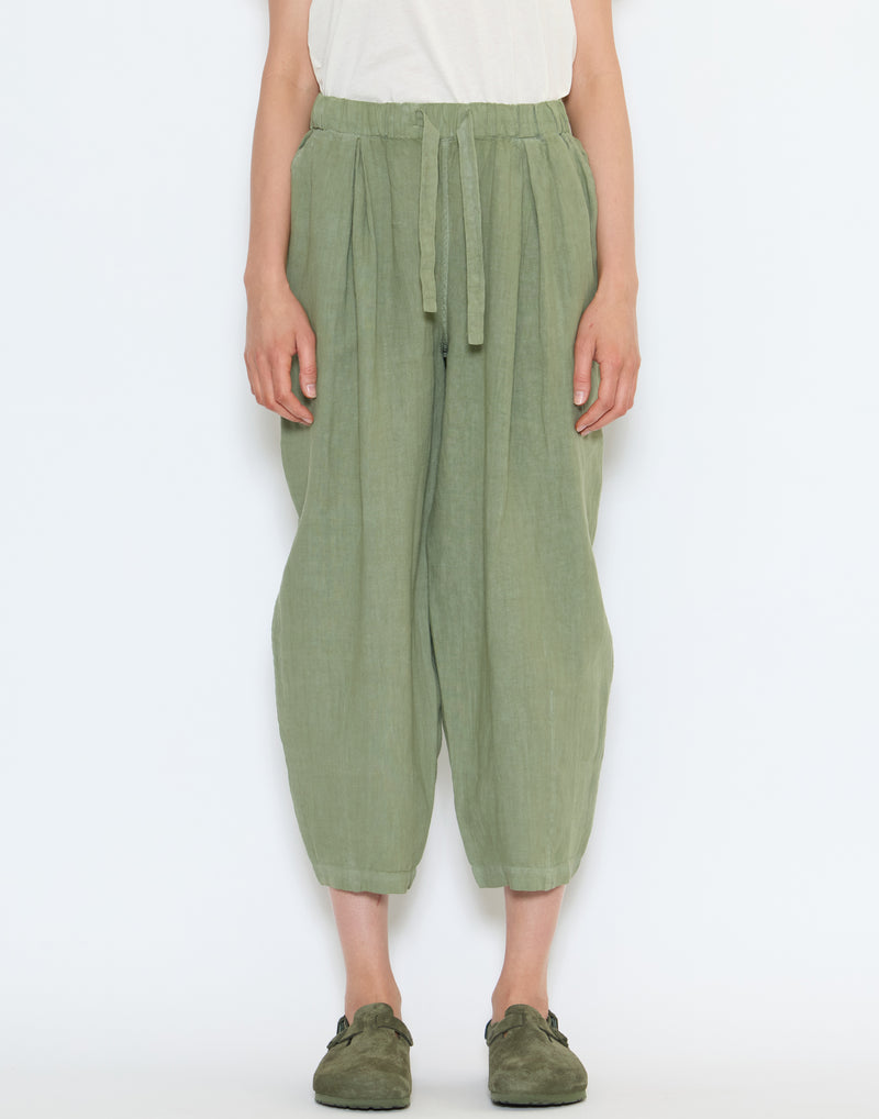Sage Linen Minako Trousers