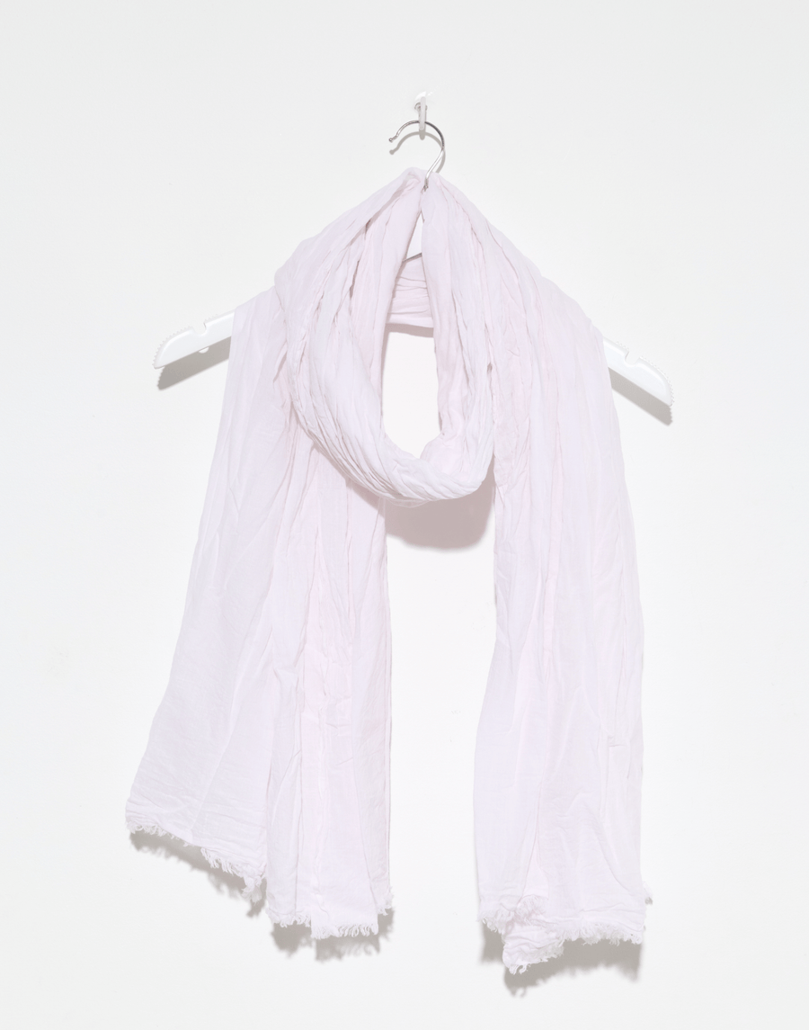 Blush Pink Cotton Ya Scarf