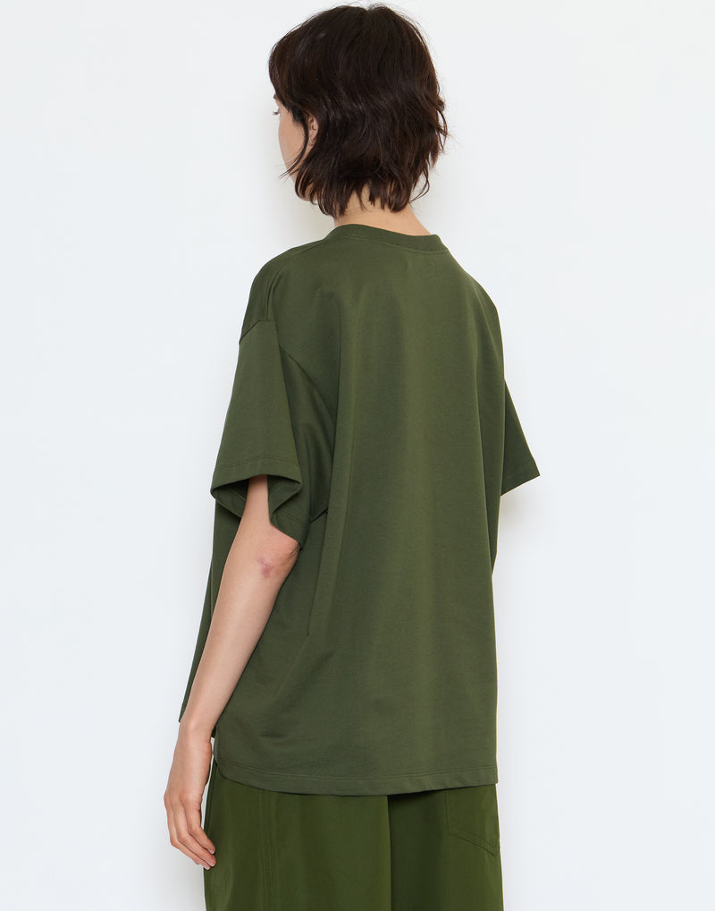 Seaweed Cotton Jersey Tulsa T-Shirt