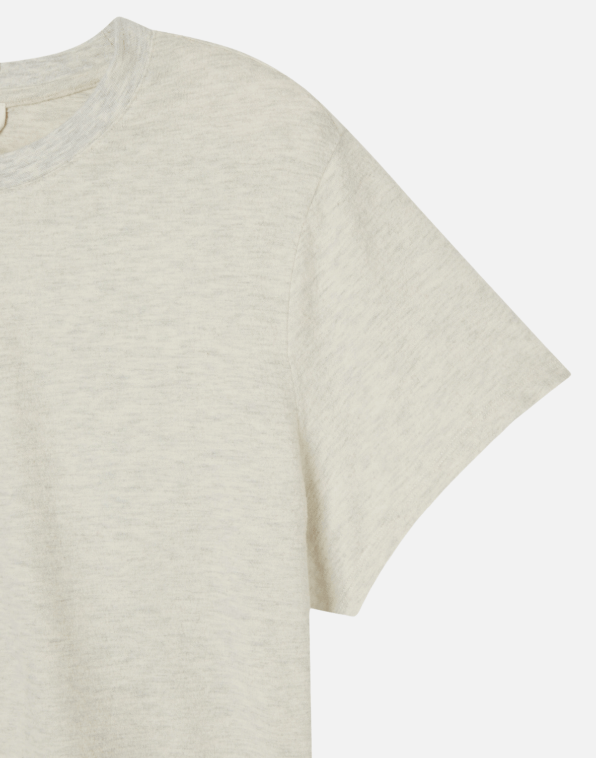 Heather Grey Cotton Blend Ypawood T-Shirt