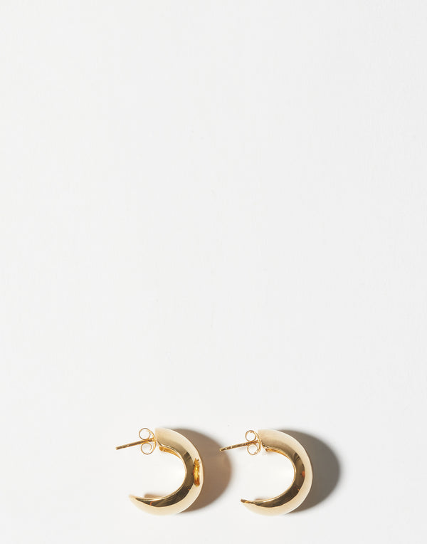 Gold Classic Hoop Earrings