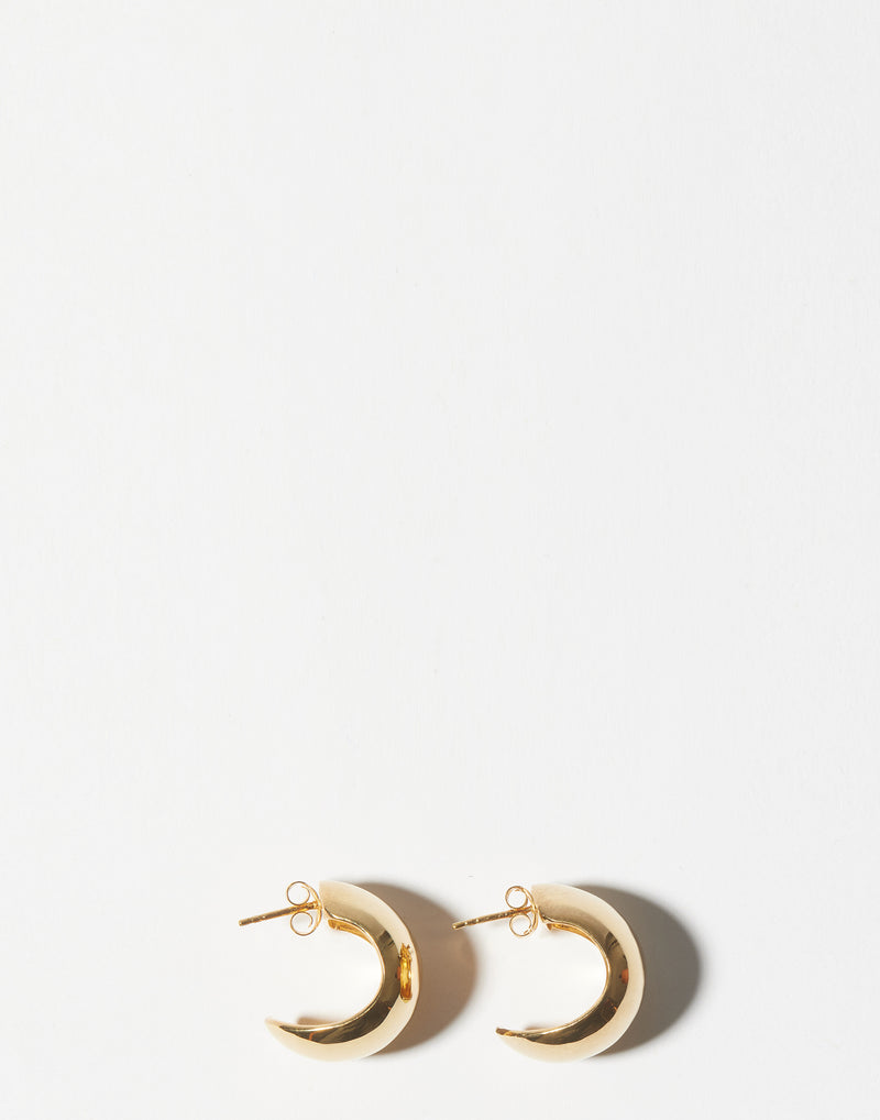Gold Classic Hoop Earrings