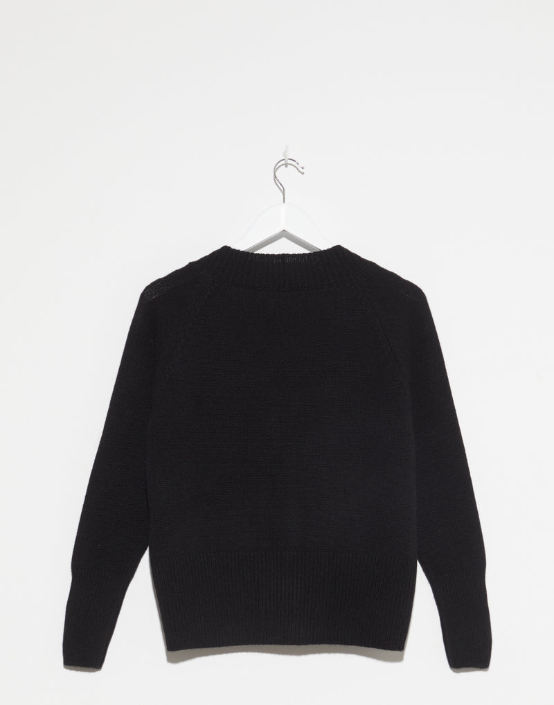 Embassy Black Cashmere Indre Cardigan