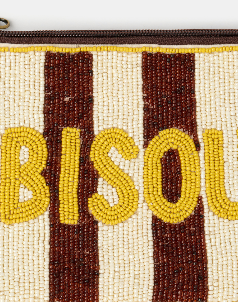 Beaded Bisou Pouch