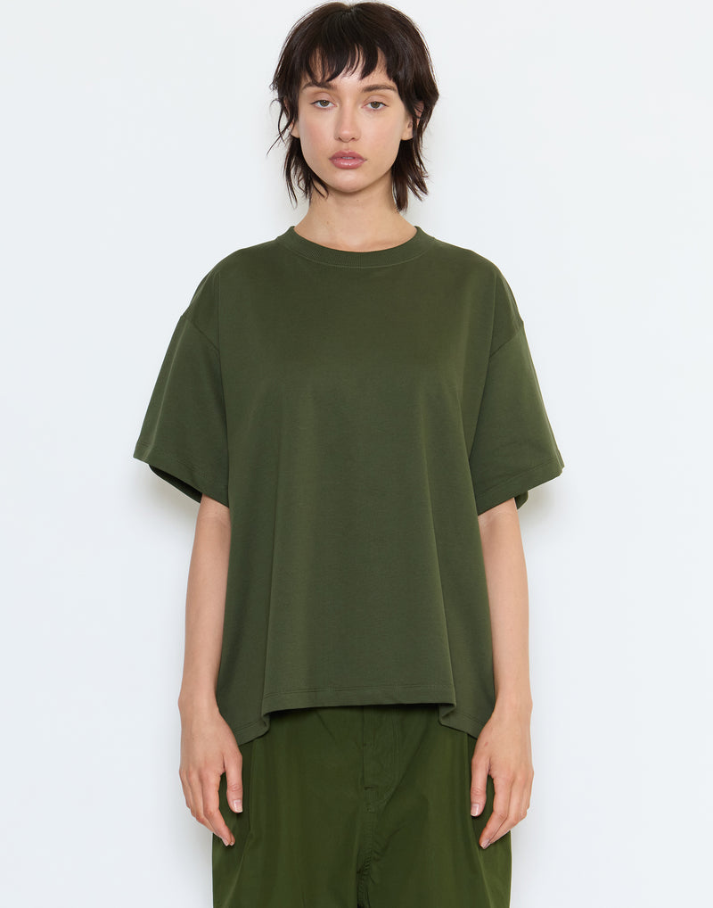 Seaweed Cotton Jersey Tulsa T-Shirt