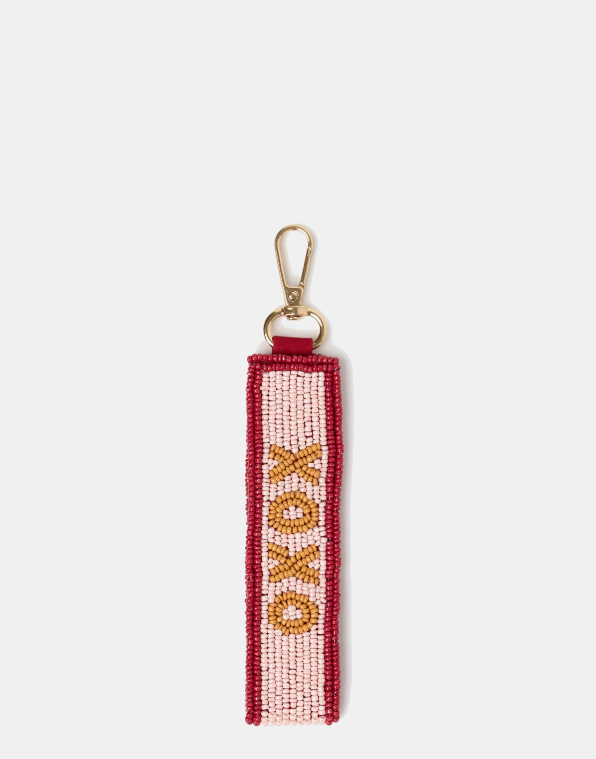 Love Beaded Keychain