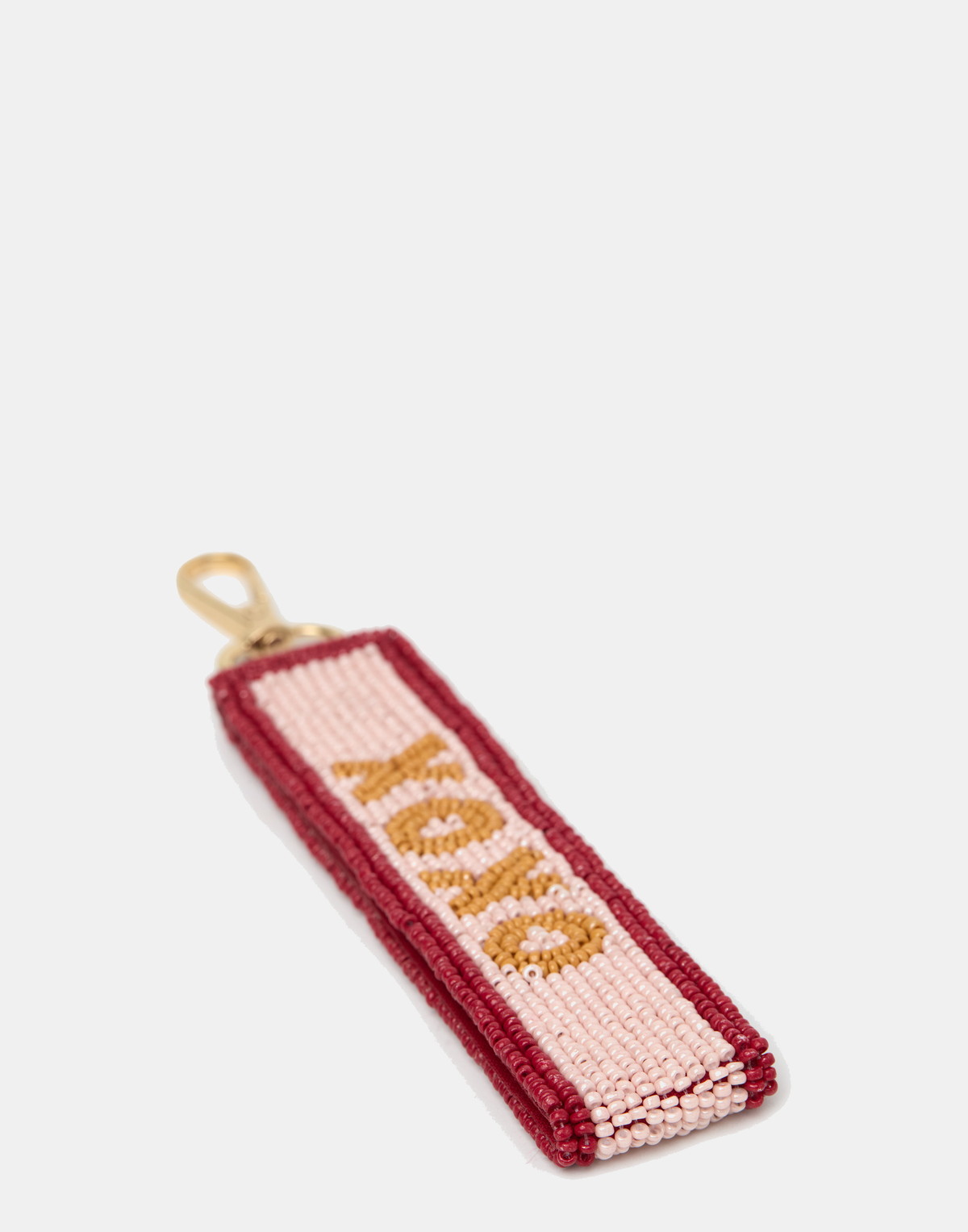 Love Beaded Keychain