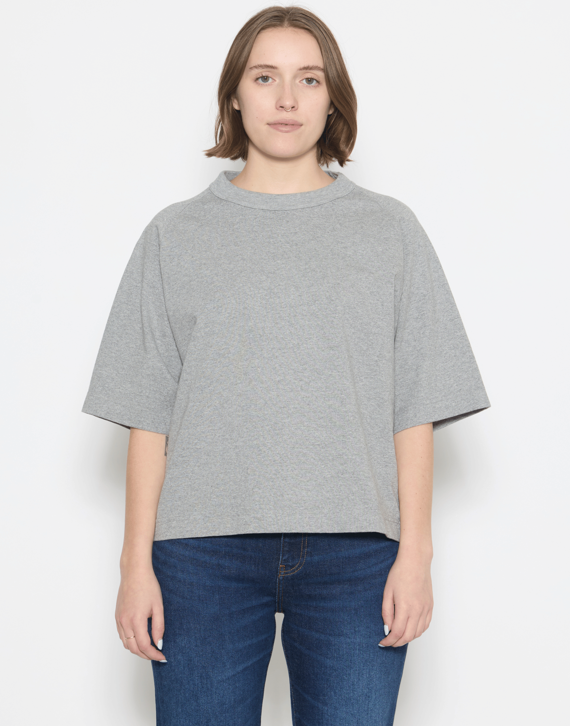 Hambledon Grey Mahuna SS T-Shirt