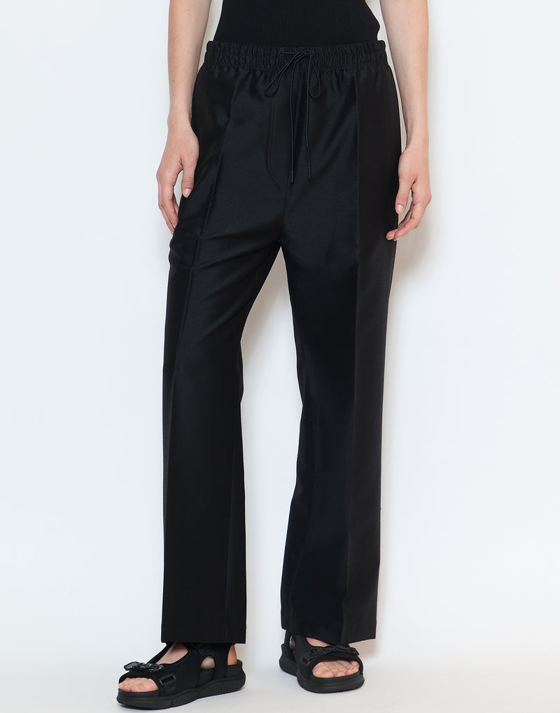 Black Virgin Wool Blend Pheve Pants