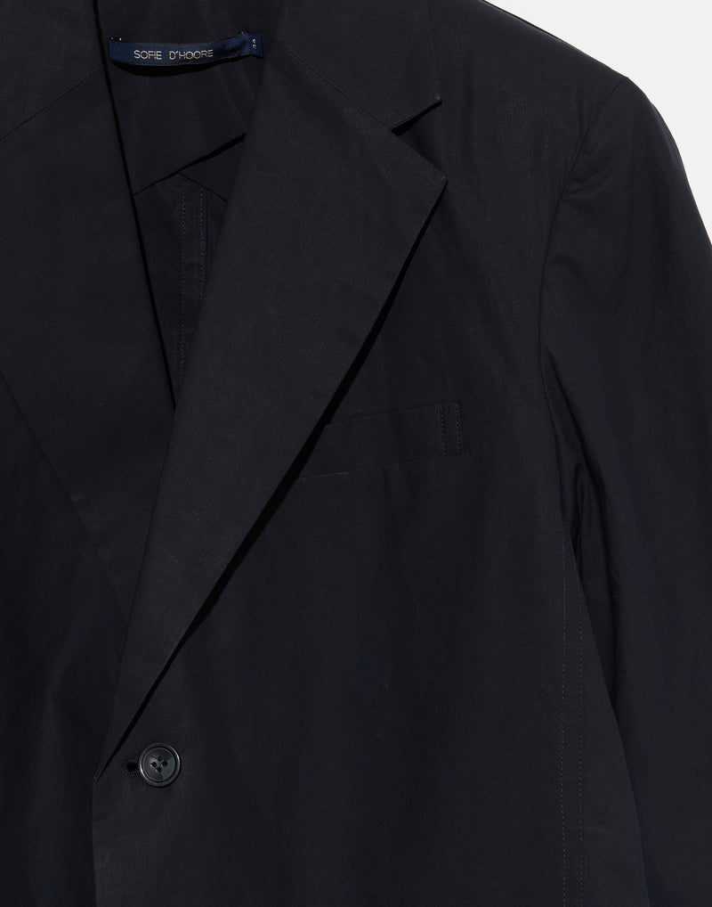 Midnight Cotton Carolina Blazer