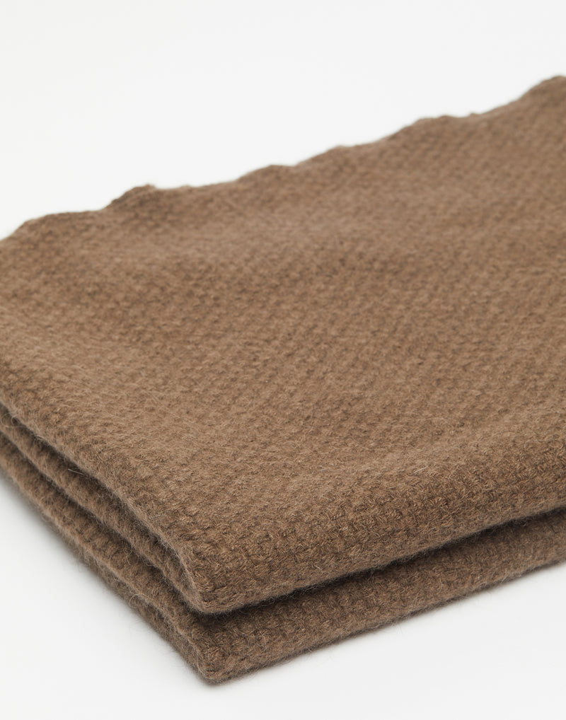 Cappuccino Sutai Solid Blanket