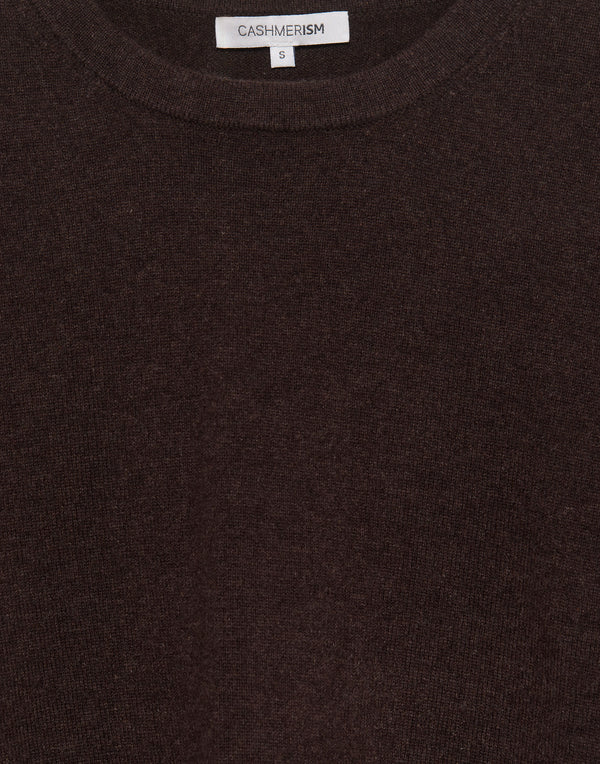 Chocolate Essential Cashmere Pullover