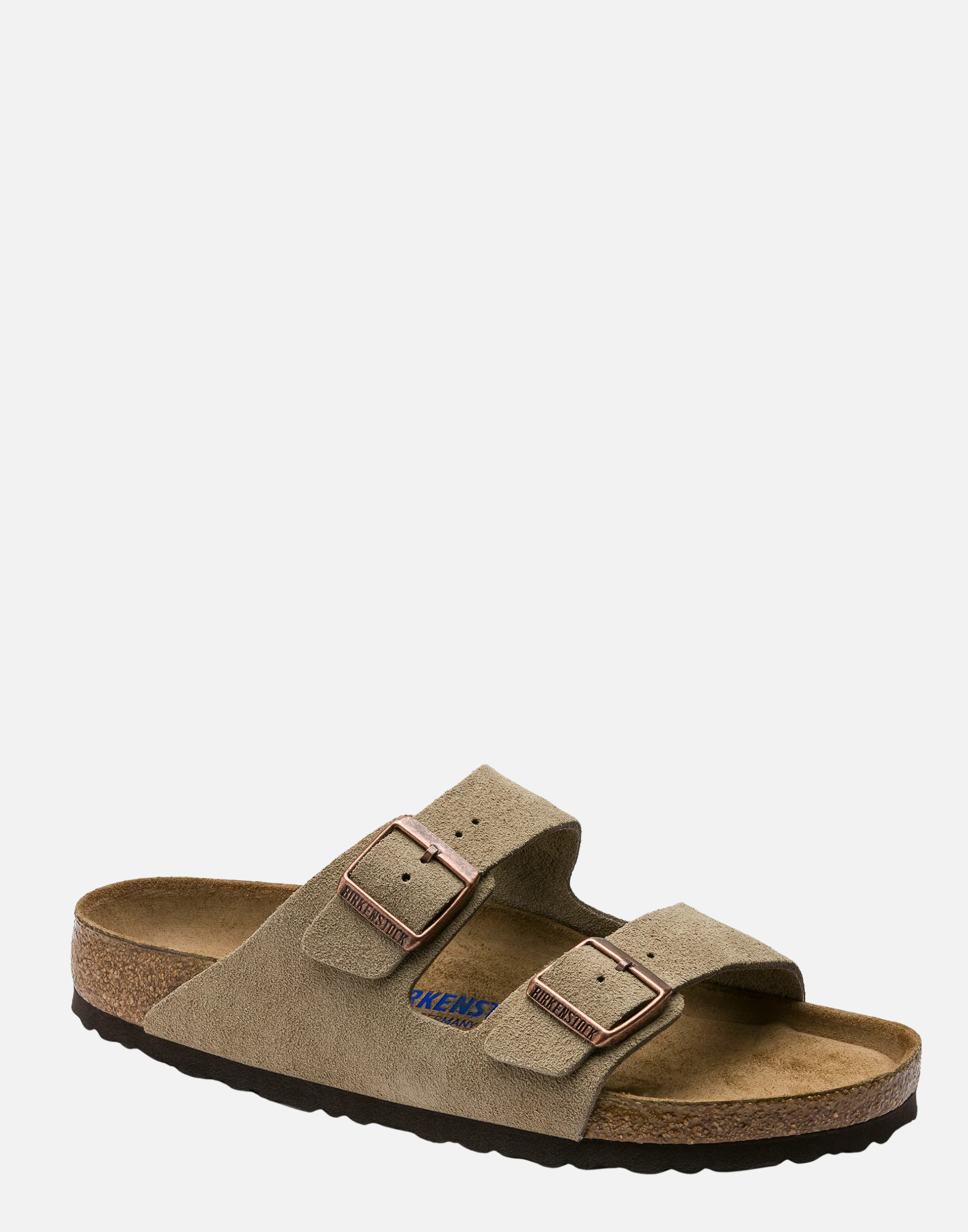 Regular SFB Taupe Suede Leather Arizona Sandals