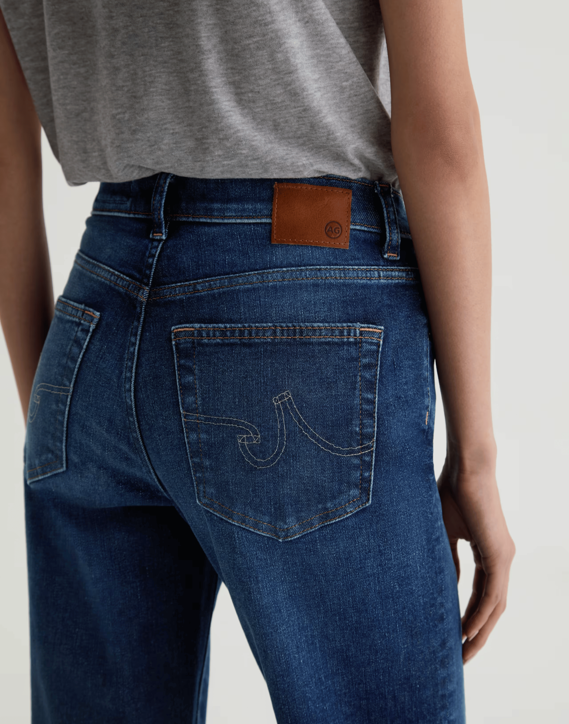 Outspoken Mid-Rise Brinley Crop Jeans
