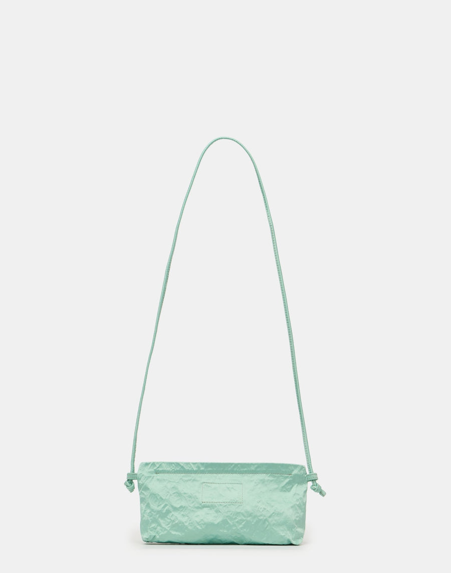 Aloe Satin & Metallic Foil Mini Bag
